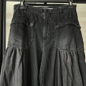Free People Lotus jean in black size 28